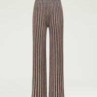 MASON MULTISTRIPED LUREX PANTS - PINK MULTICOLOR