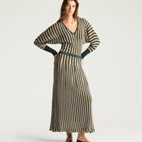 PIE MULTISTRIPED LUREX SKIRT