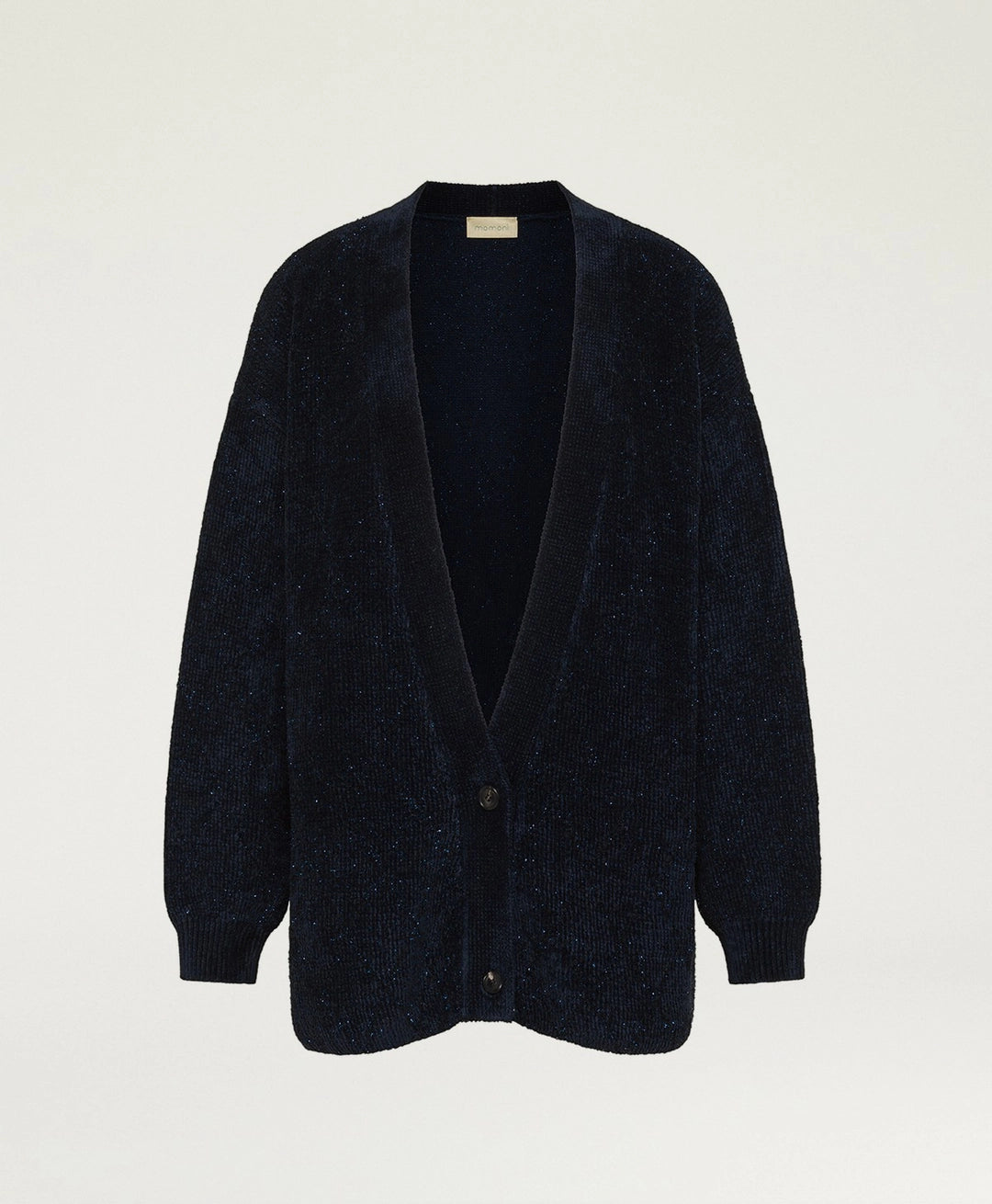 JASPER CARDIGAN IN JACQUARD - BLUE