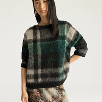 PETUNIA SWEATER IN BRUSHED JACQUARD - MULTICOLOR
