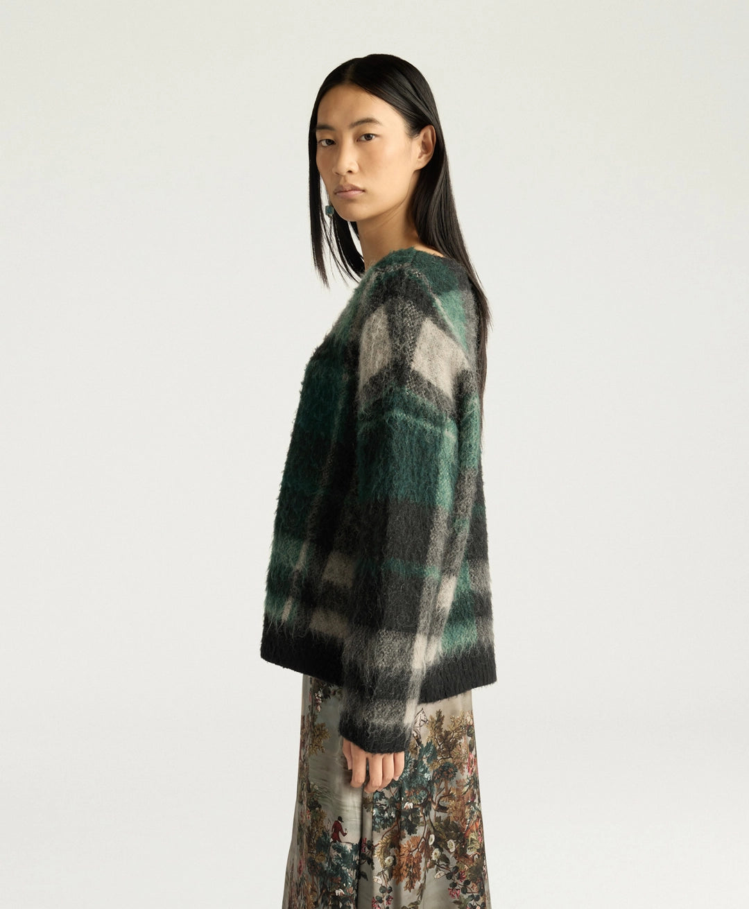PETUNIA SWEATER IN BRUSHED JACQUARD - MULTICOLOR