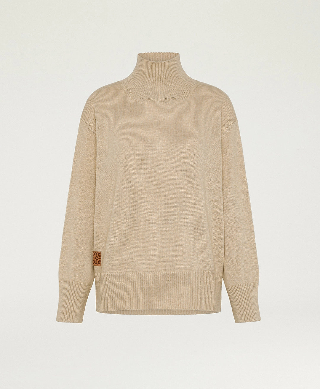 QUINCE SWEATER IN WOOL/CASHMERE - SAND