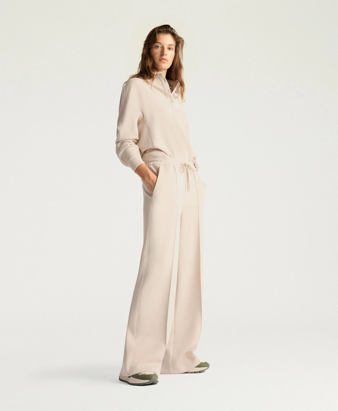 CELTIC PANTS IN MODAL JERSEY - SAND