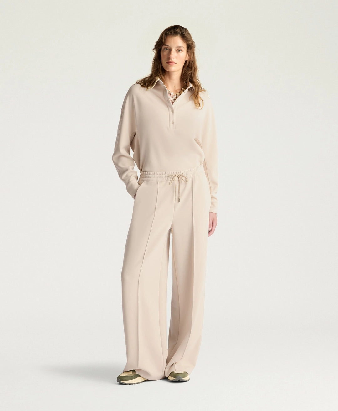 CELTIC PANTS IN MODAL JERSEY - SAND