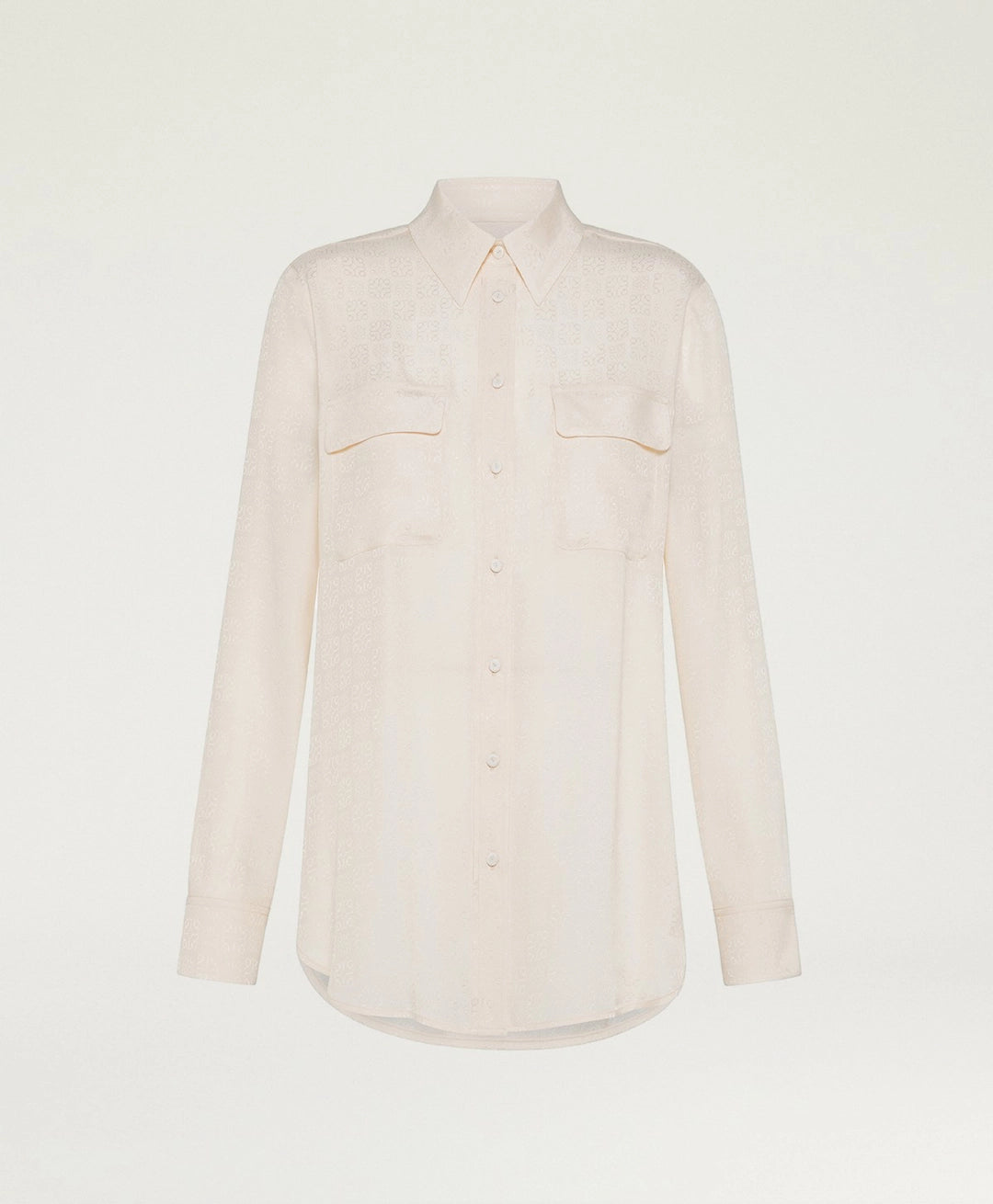 ELIAS SHIRT IN ACETATE/SILK JACQUARD - LIGHT PINK