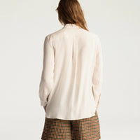 ELIAS SHIRT IN ACETATE/SILK JACQUARD - LIGHT PINK