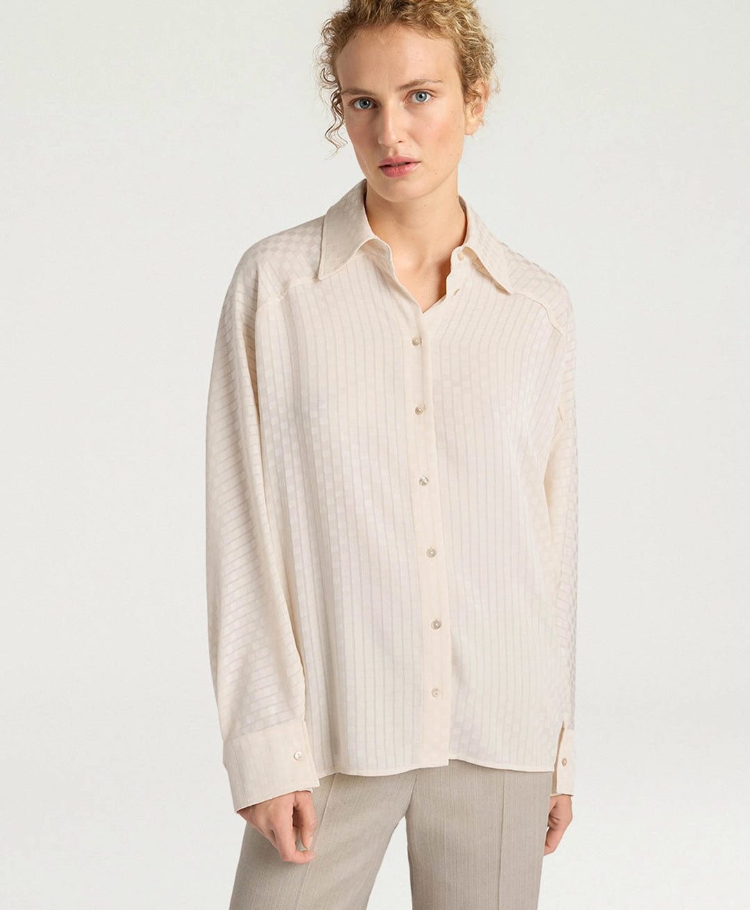 SAMUEL SHIRT: CREAM