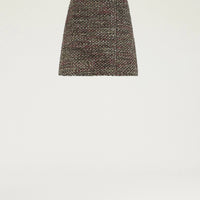 POCKY SKIRT IN TWEED - BLACK MULTICOLOR