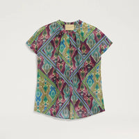 COPAL BLOUSE IN PRINTED COTTON VOILE