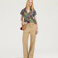 COPAL BLOUSE IN PRINTED COTTON VOILE