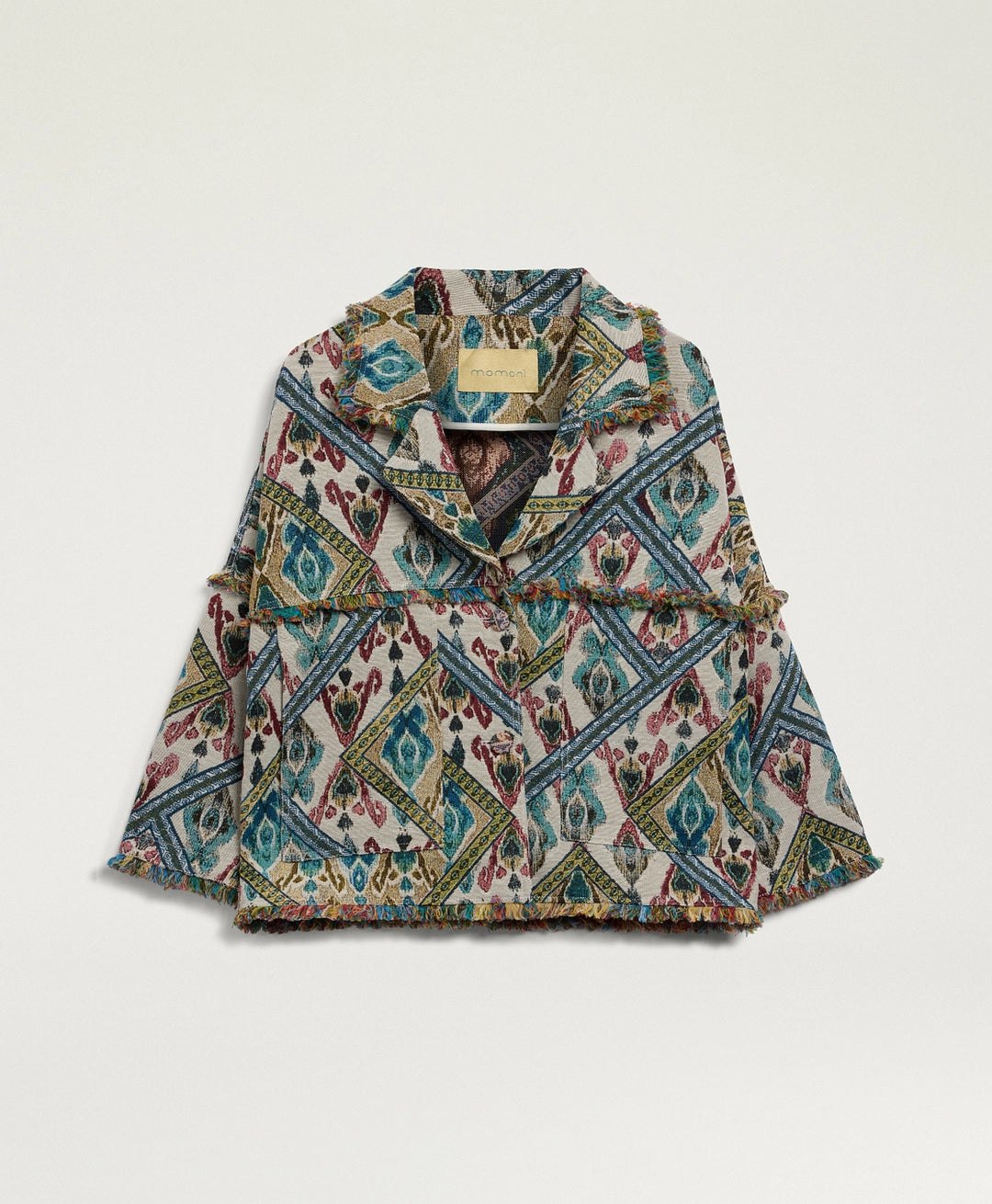 CANTADORA COAT IN GOBELIN - AVIO MULTICOLOR