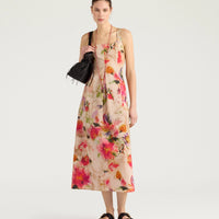 SHUE DRESS IN PRINTED POPLIN