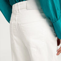 AIDAN PANTS IN STRETCH ECRU DENIM - WHITE