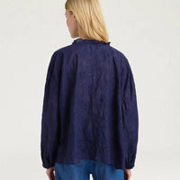 RIOS SHIRT IN EMBROIDERED VOILE