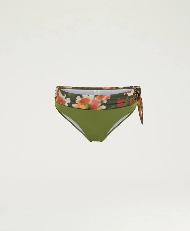 ONDA SLIP IN PRINTED AND PLAIN STRETCH FABRIC