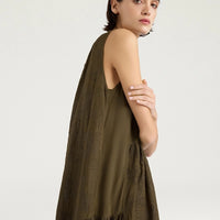 COBRE DRESS IN EMBROIDERED VOILE