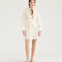 COYOTERA DRESS IN BRODERIE ANGLAISE POPLIN