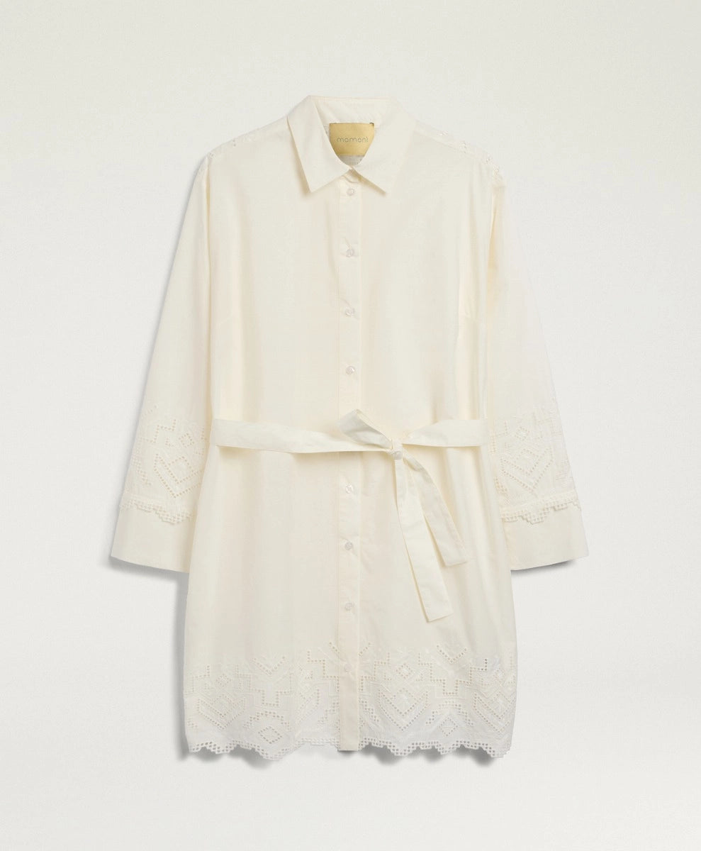 COYOTERA DRESS IN BRODERIE ANGLAISE POPLIN