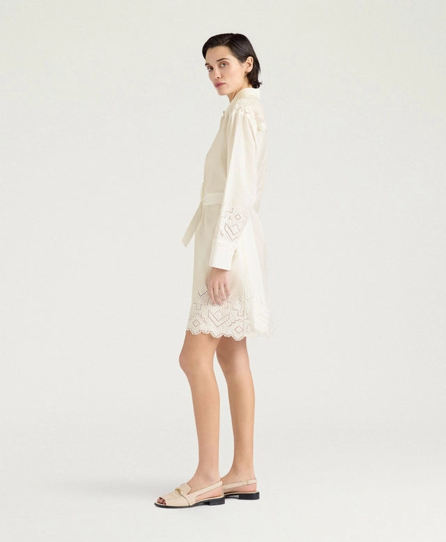 COYOTERA DRESS IN BRODERIE ANGLAISE POPLIN