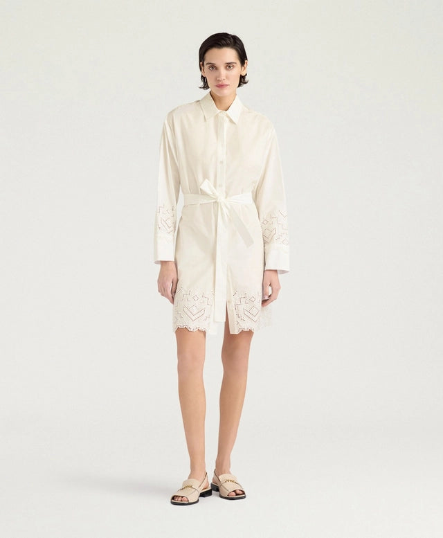 COYOTERA DRESS IN BRODERIE ANGLAISE POPLIN