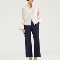 VEJO PANTS IN POPLIN - ULTRAMARINE BLUE