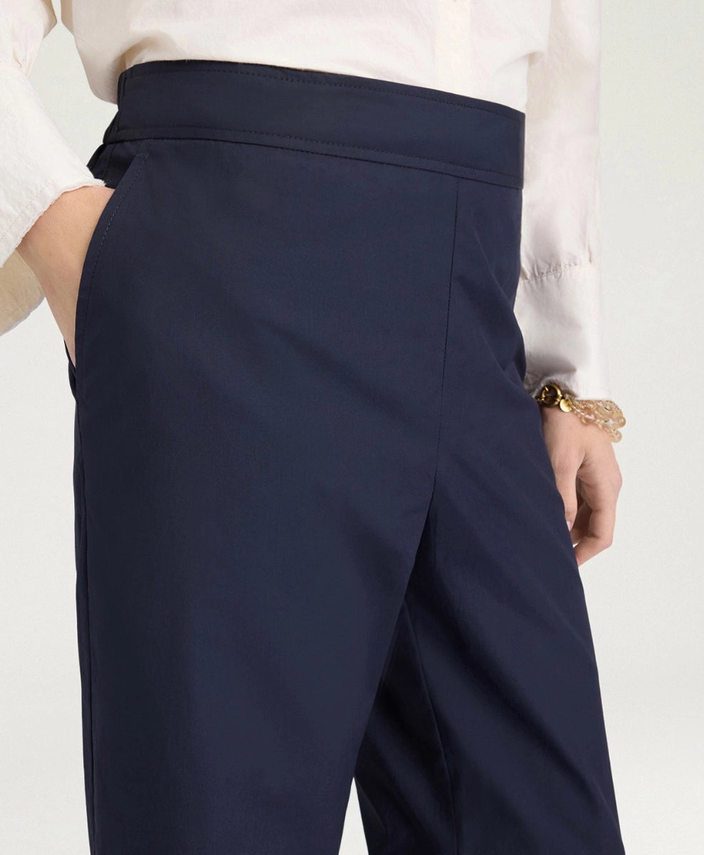 VEJO PANTS IN POPLIN - ULTRAMARINE BLUE