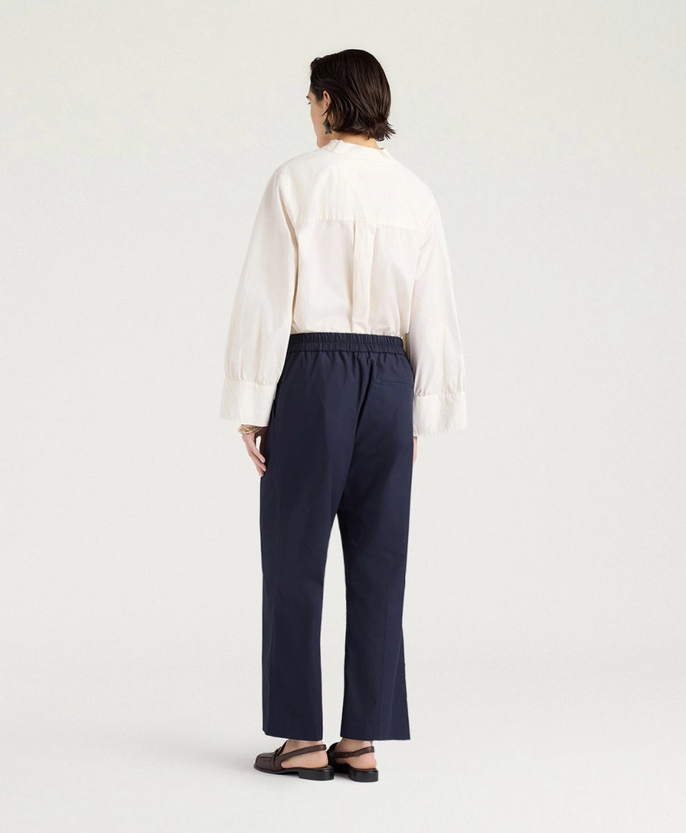 VEJO PANTS IN POPLIN - ULTRAMARINE BLUE
