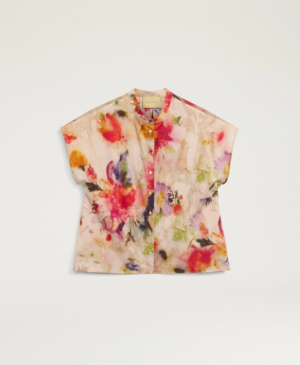 VIHUELA SHIRT IN PRINTED POPLIN - MULTICOLOR