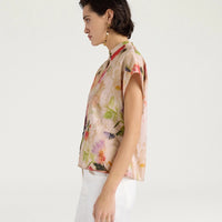 VIHUELA SHIRT IN PRINTED POPLIN - MULTICOLOR