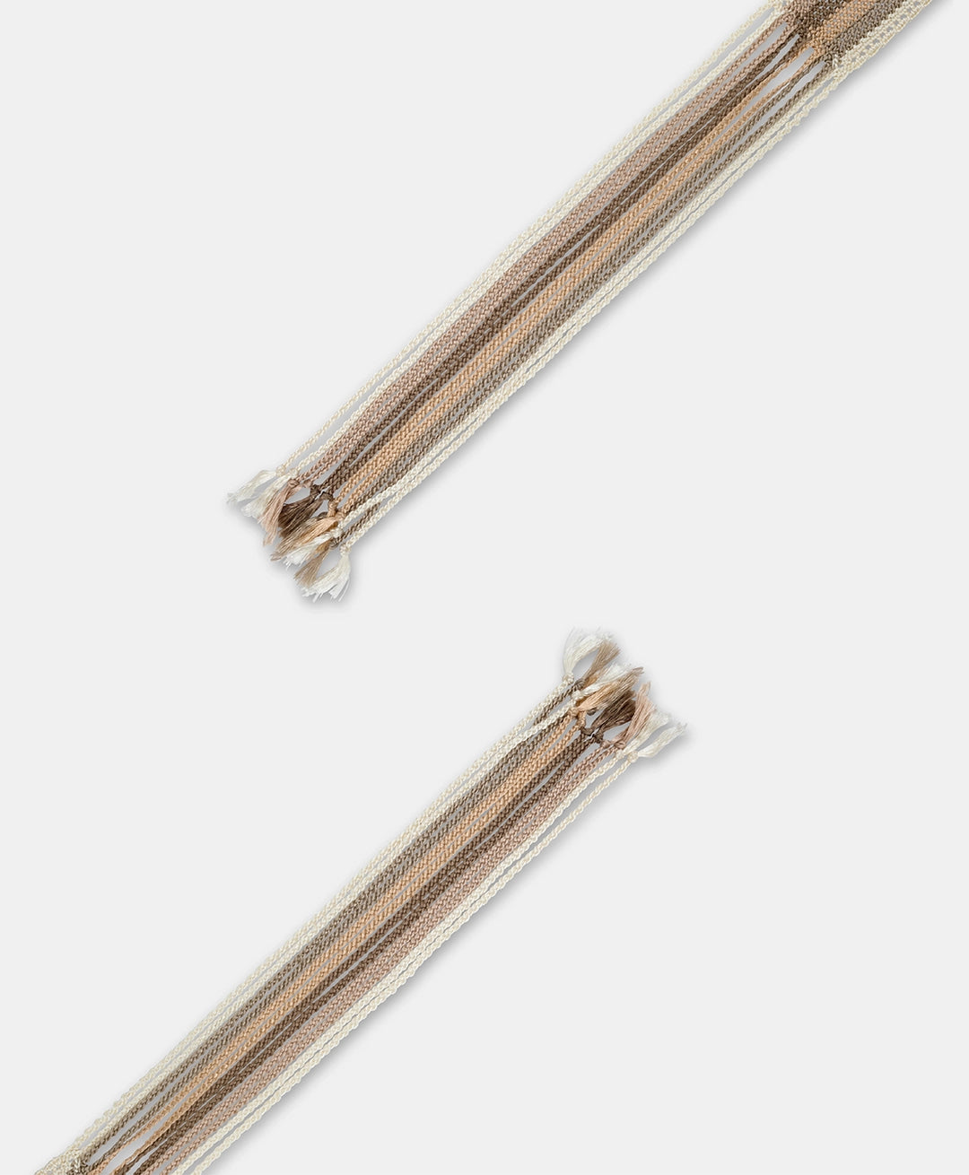 JOSE MULTISTRIPE BELT - MULTICOLOR CREAM