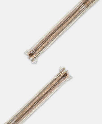 JOSE MULTISTRIPE BELT - MULTICOLOR CREAM