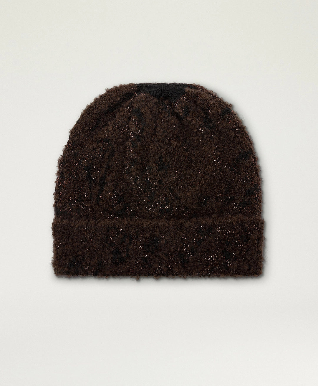 COSMOS HAT IN JACQUARD - CHOCOLATE