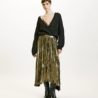 Momoni Evaline Plisse Skirt