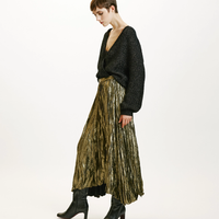 Momoni Evaline Plisse Skirt