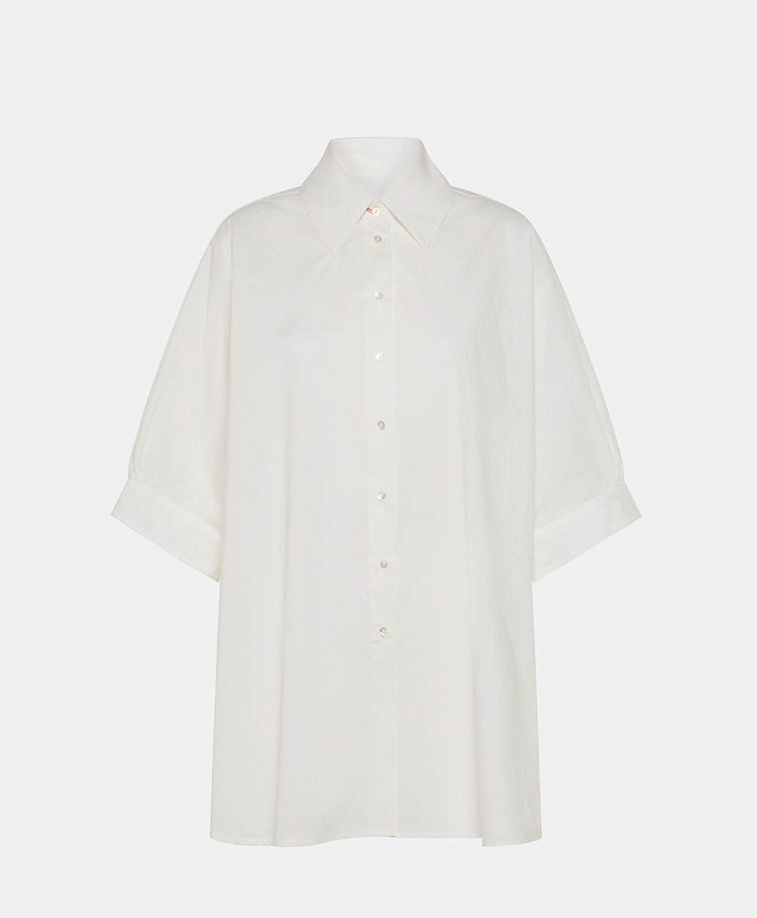 JULIA SHIRT IN NON-STRETCH POPLIN - CREAM