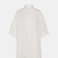 JULIA SHIRT IN NON-STRETCH POPLIN - CREAM