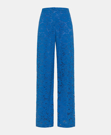 MONOS LACE PANTS - COBALT