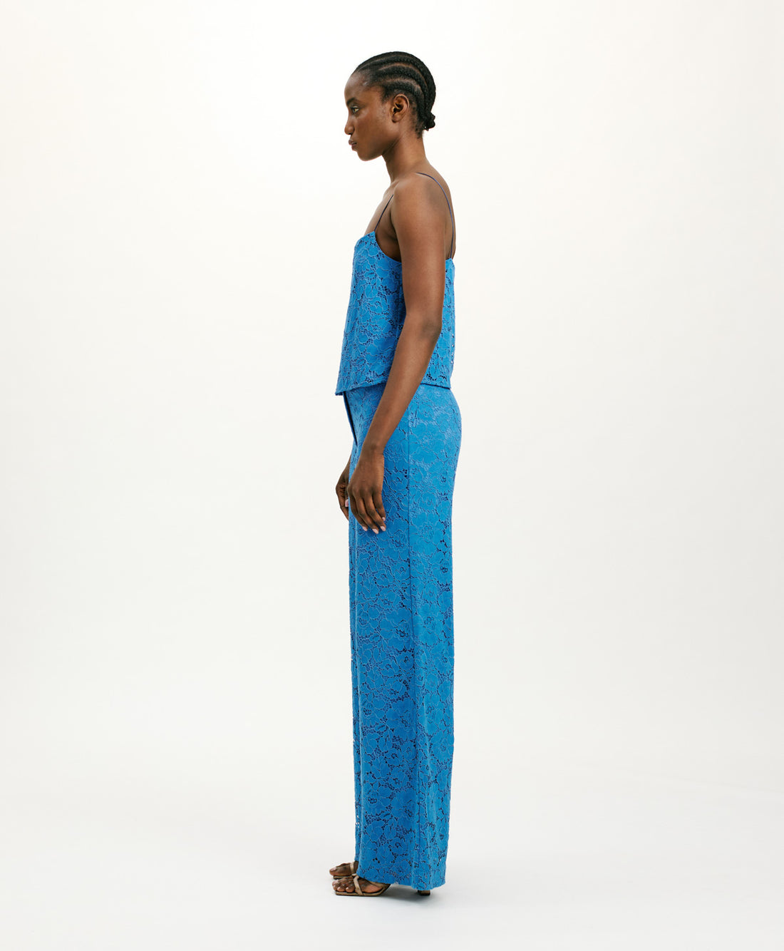 MONOS LACE PANTS - COBALT