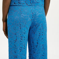 MONOS LACE PANTS - COBALT