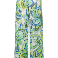 Raffaello Rossi Agatha Big Flower Print Pant