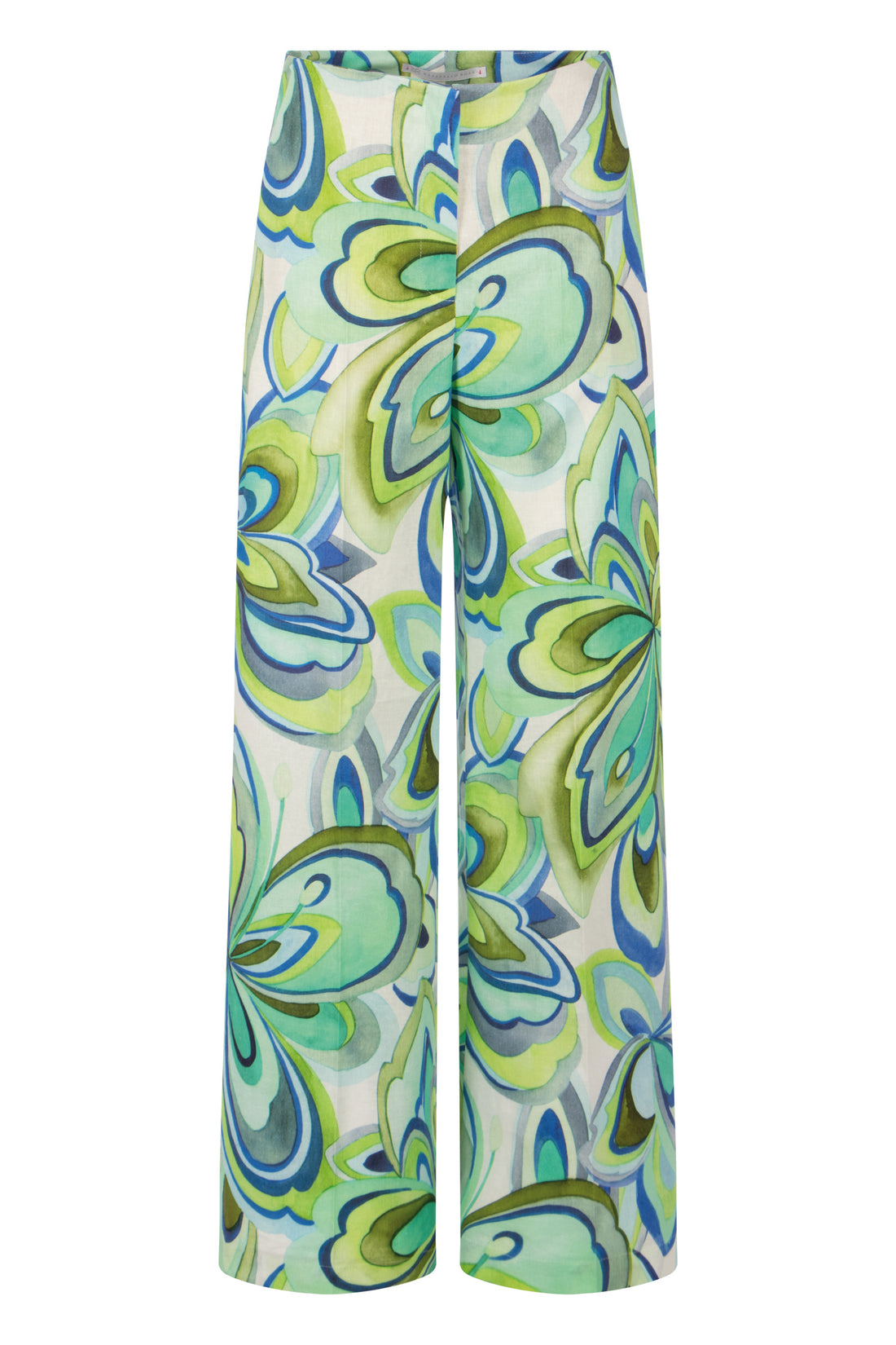 Raffaello Rossi Agatha Big Flower Print Pant