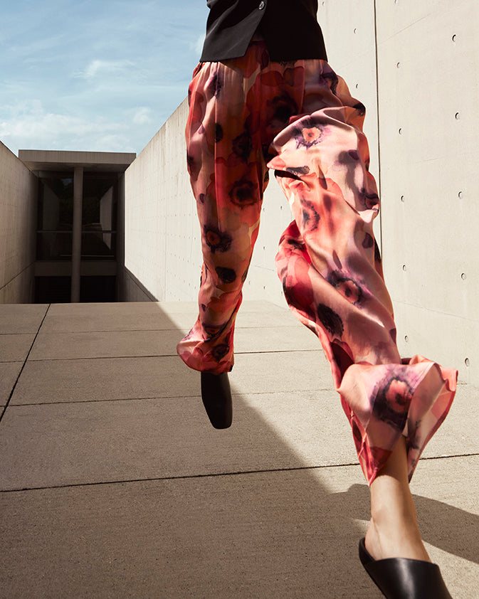 Raffaello Rossi Dominique Aquarelle Poppy Pant