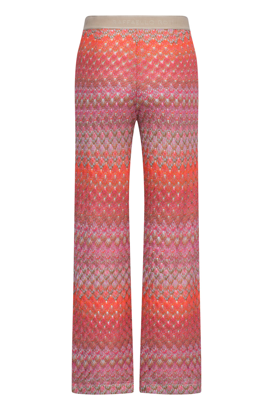 Raffaello Rossi Elaine 7/8 Ribbon Fancy Multicolour Lace Pant