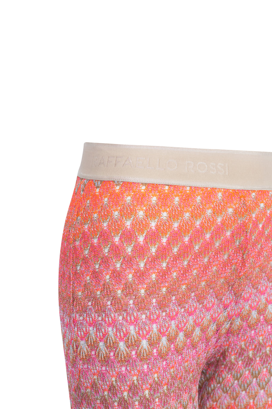 Raffaello Rossi Elaine 7/8 Ribbon Fancy Multicolour Lace Pant