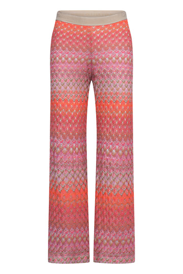 Raffaello Rossi Elaine 7/8 Ribbon Fancy Multicolour Lace Pant