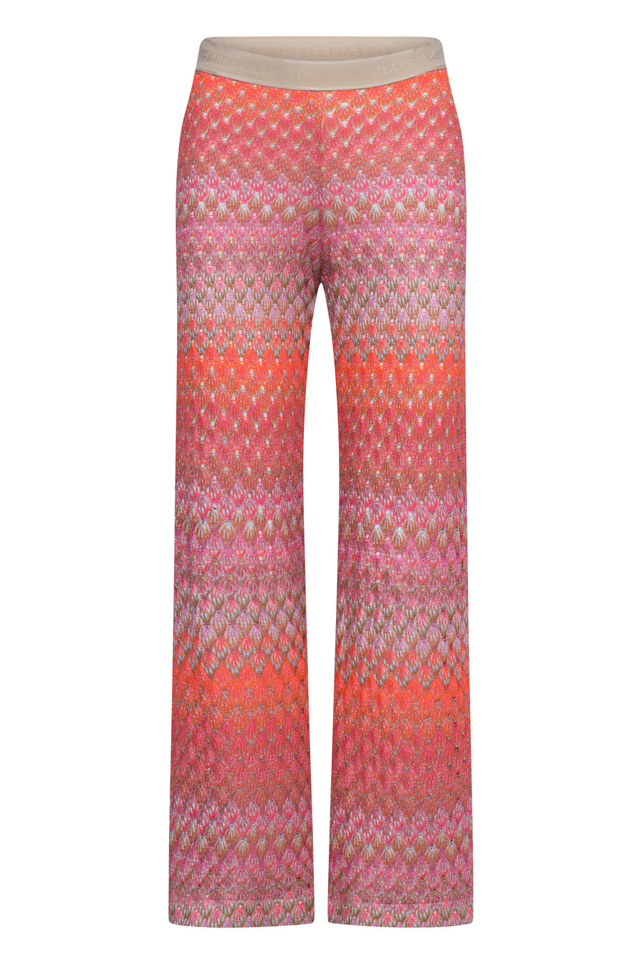 Raffaello Rossi Elaine 7/8 Ribbon Fancy Multicolour Lace Pant