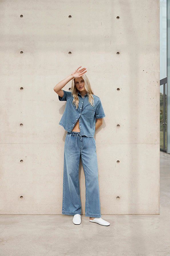 Raffaello Rossi Giuliette Super Soft Denim Shirt