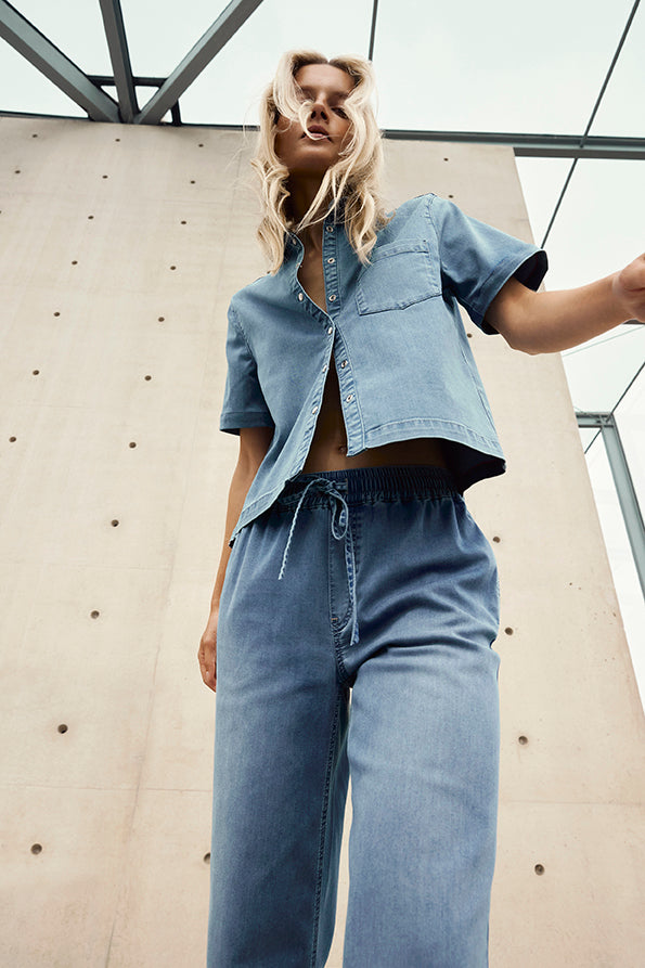 Raffaello Rossi Giuliette Super Soft Denim Shirt