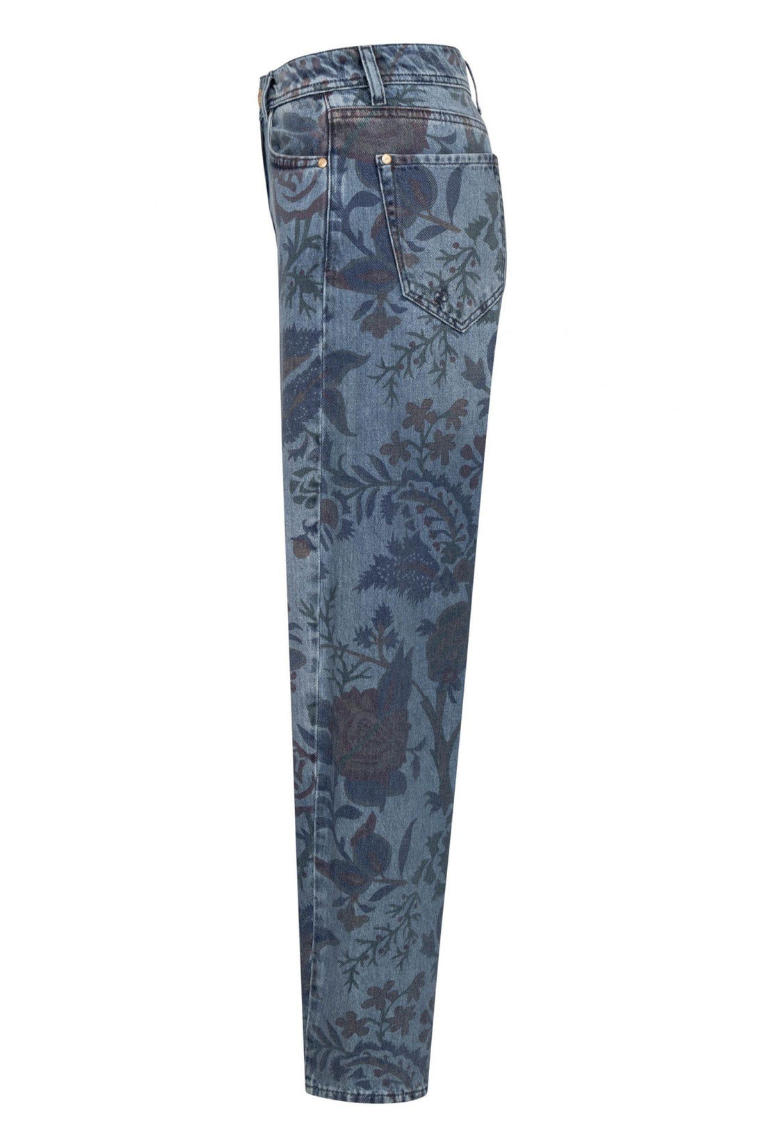 Hanni 7/8 Flower Denim