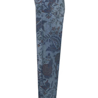 Hanni 7/8 Flower Denim